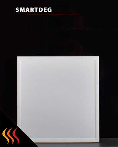 Radiateur électrique infrarouge Extra Plat Blanc SMARTDEG 520W avec ca —